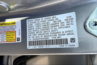 2025 Honda CR-V EX-L