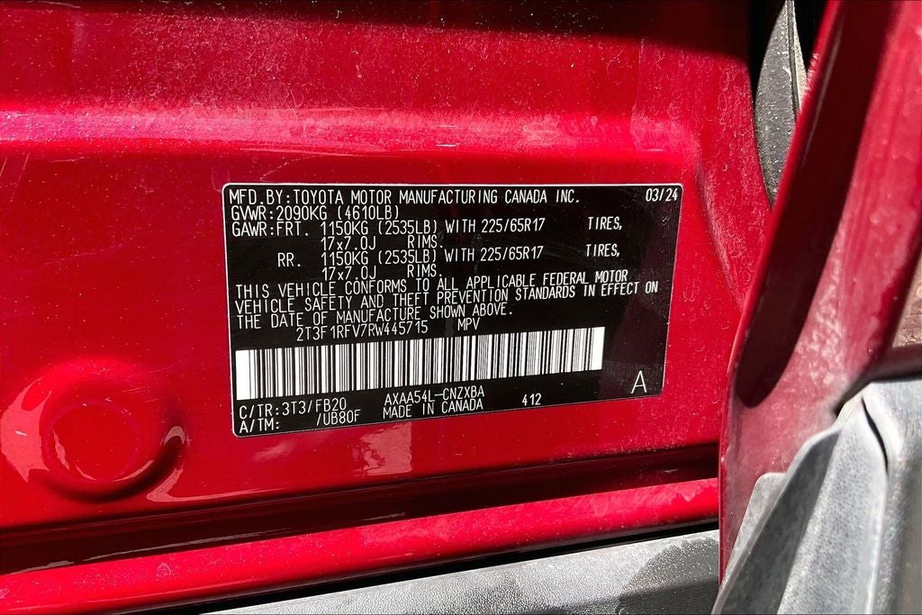 2024 Toyota RAV4 LE