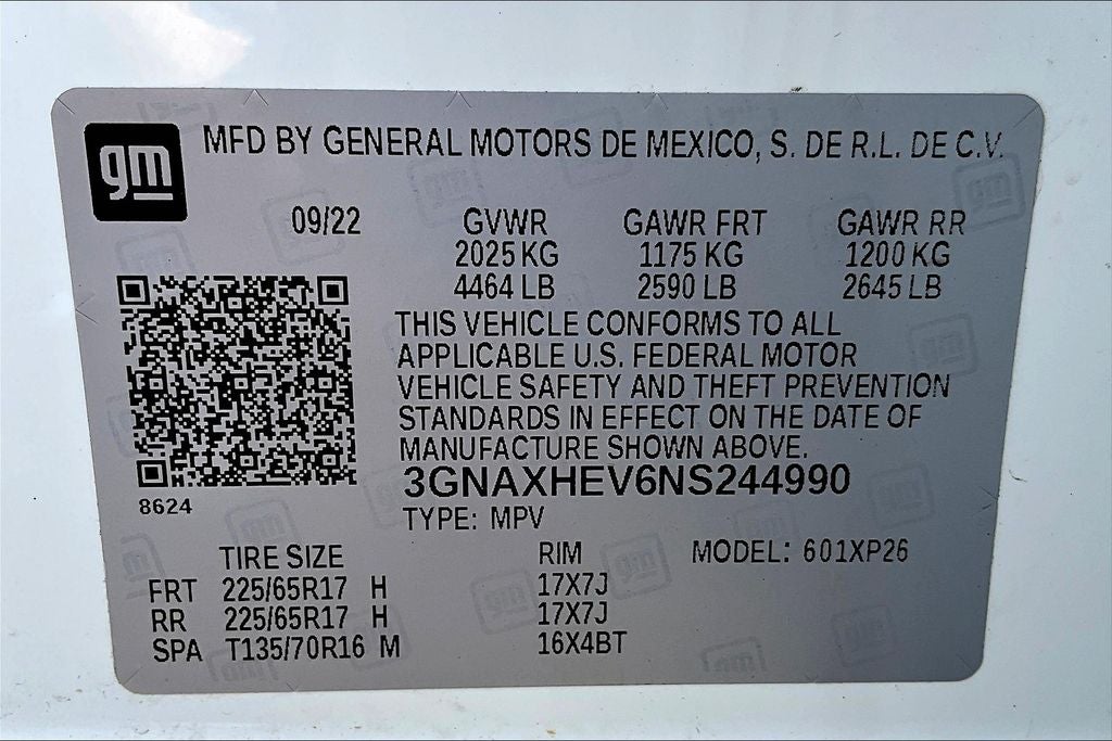 2022 Chevrolet Equinox LS