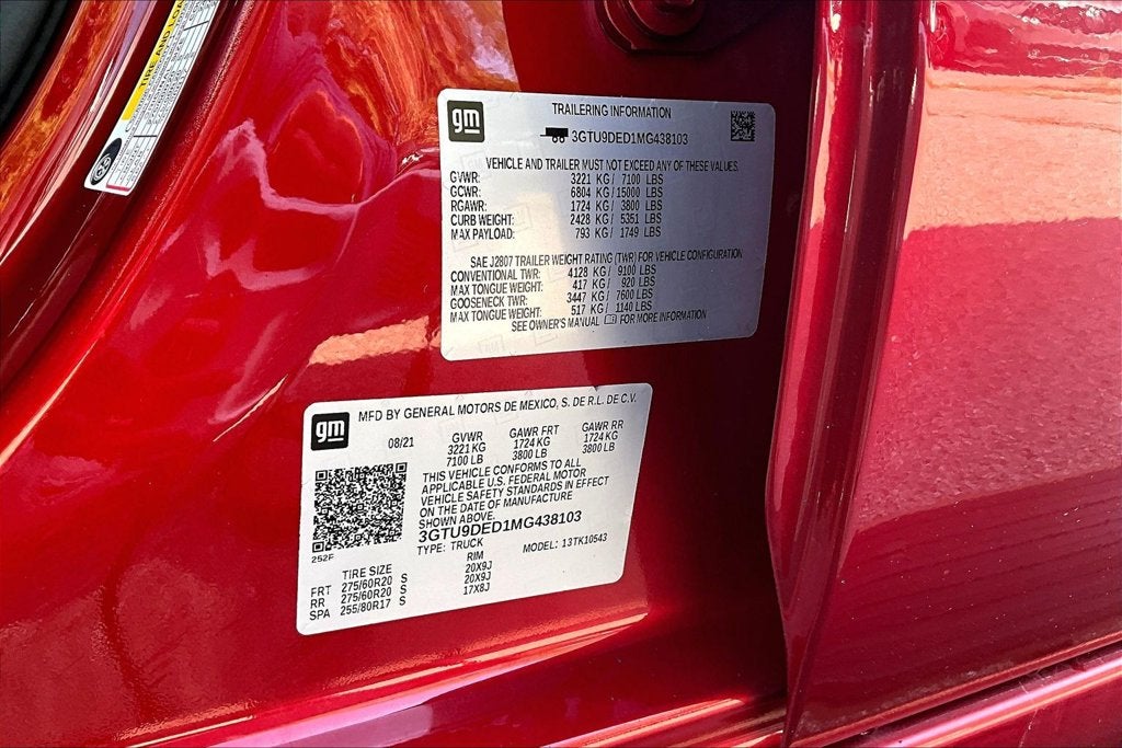 2021 GMC Sierra 1500 SLT
