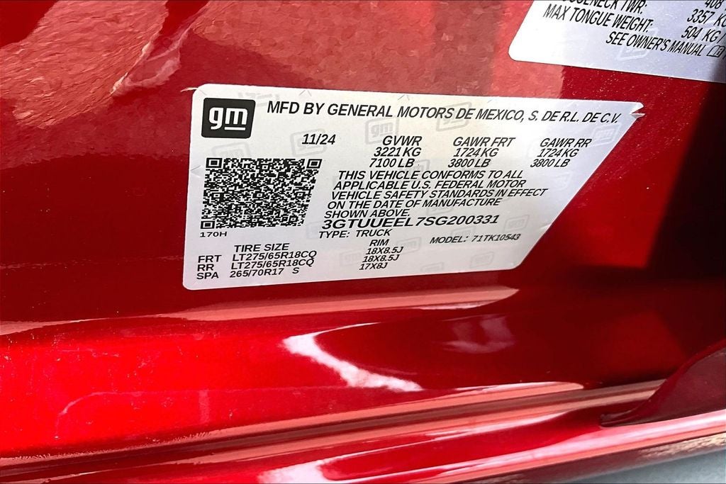 2025 GMC Sierra 1500 AT4