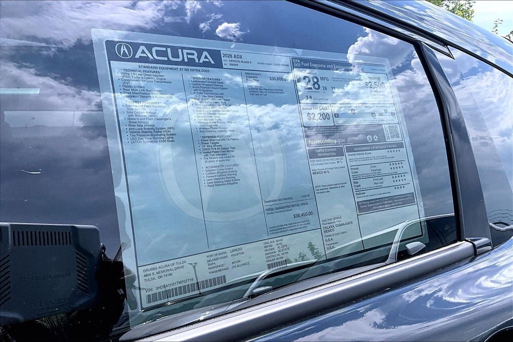 2026 Acura ADX Base