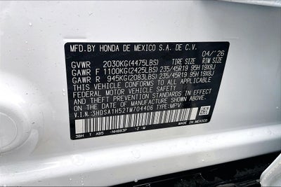 2026 Acura ADX A-Spec Package
