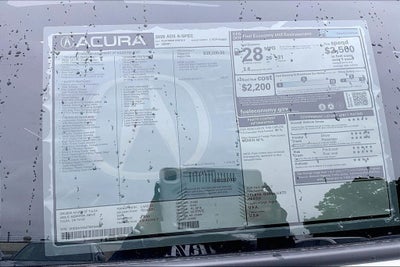2026 Acura ADX A-Spec Package