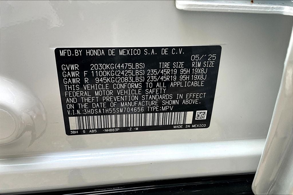 2025 Acura ADX A-Spec Package