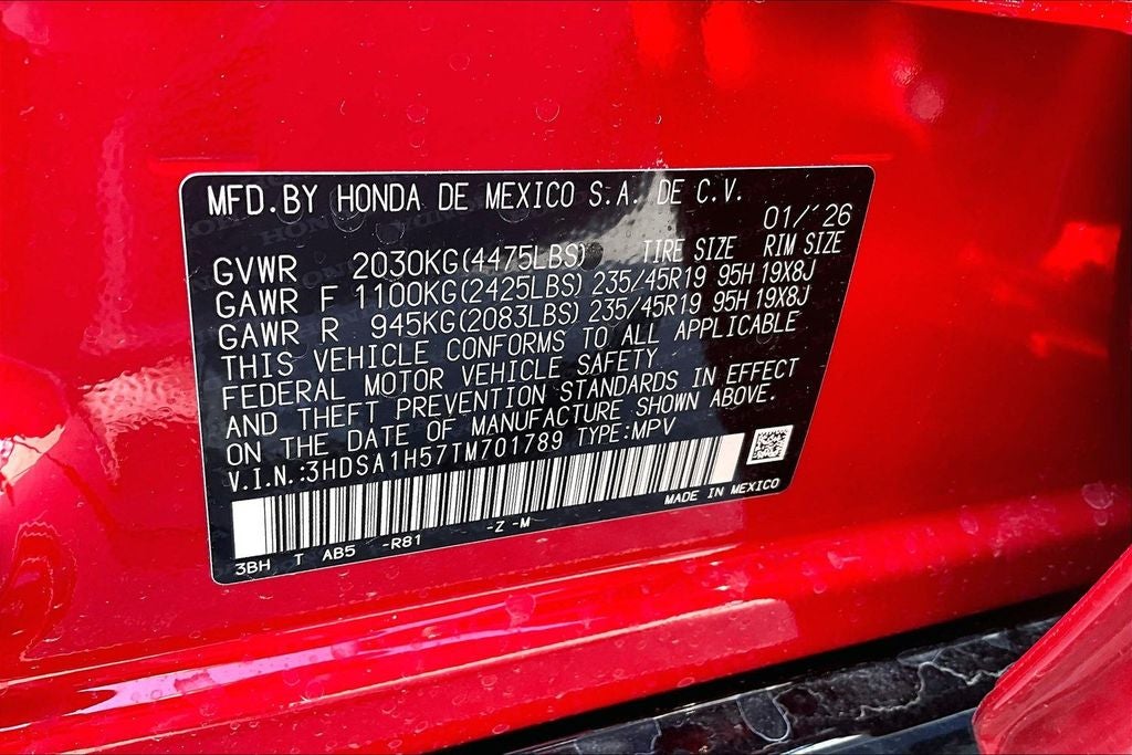 2026 Acura ADX A-Spec Package