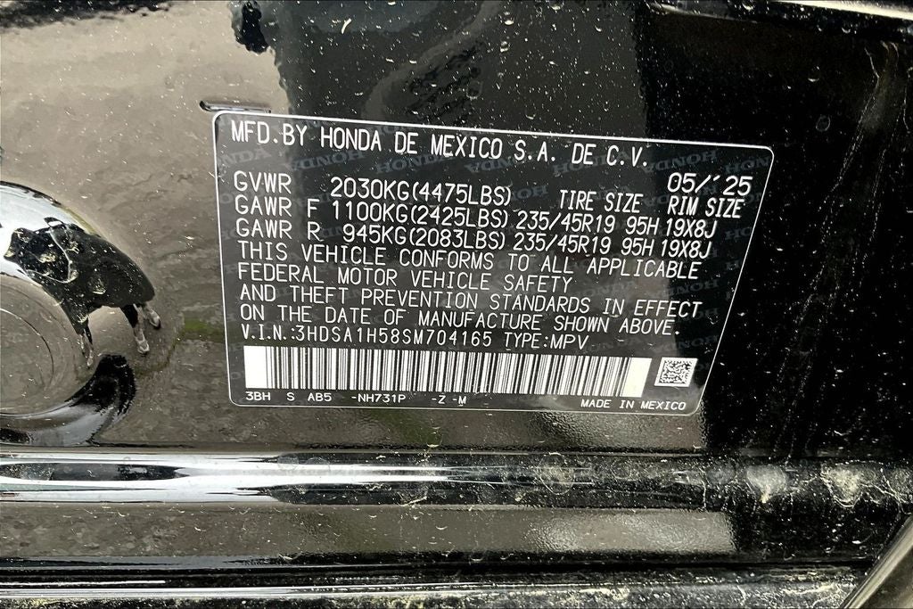 2025 Acura ADX A-Spec Package