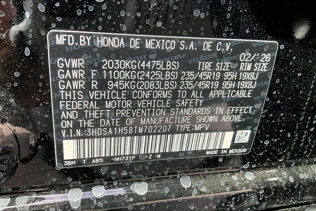 2026 Acura ADX A-Spec Package