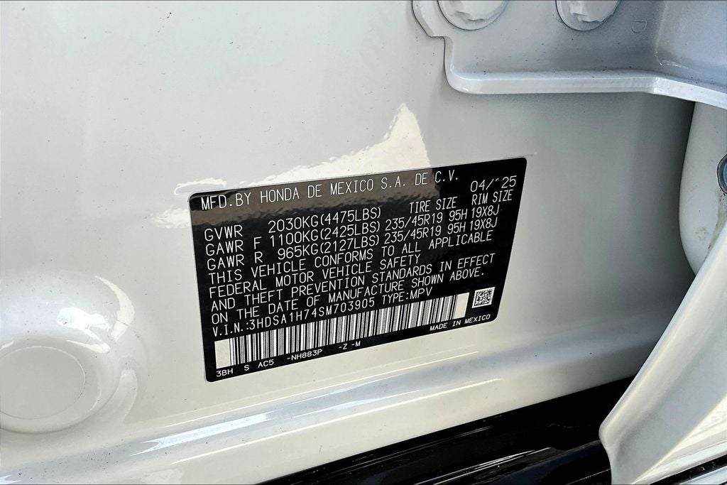 2025 Acura ADX A-Spec Advance Package