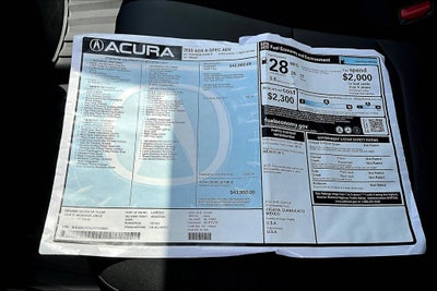 2025 Acura ADX A-Spec Advance Package