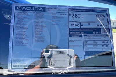 2026 Acura ADX A-Spec Advance Package