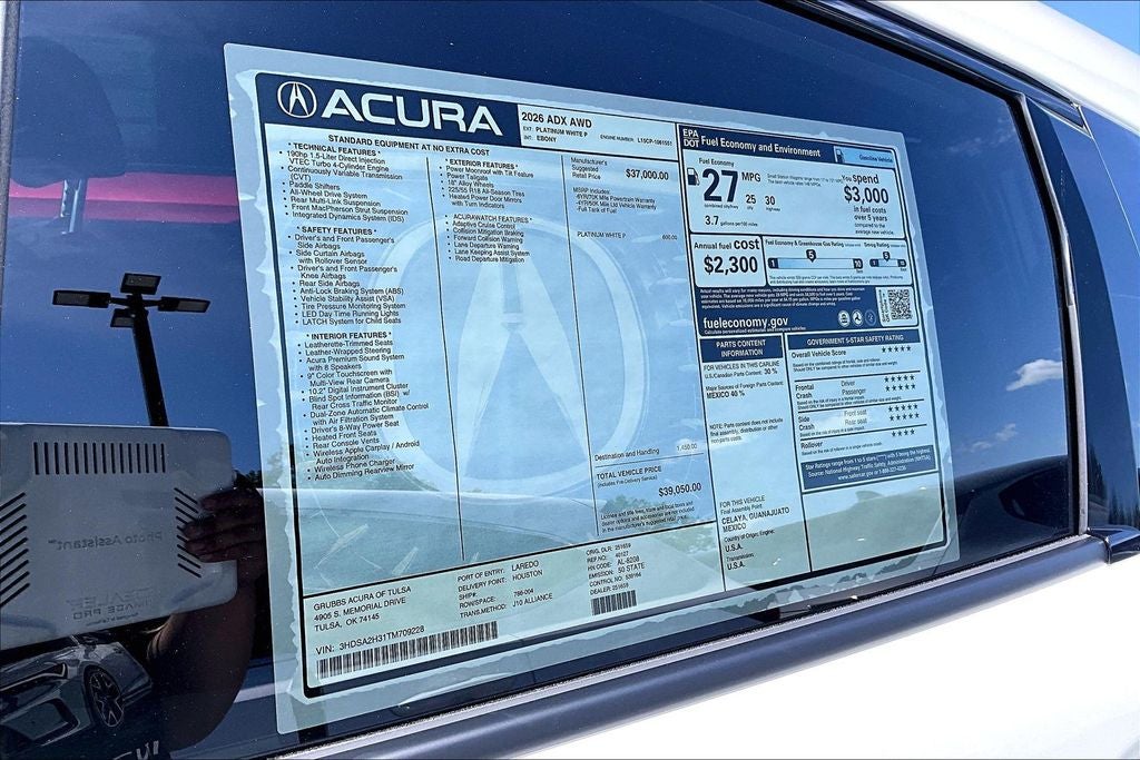 2026 Acura ADX Base