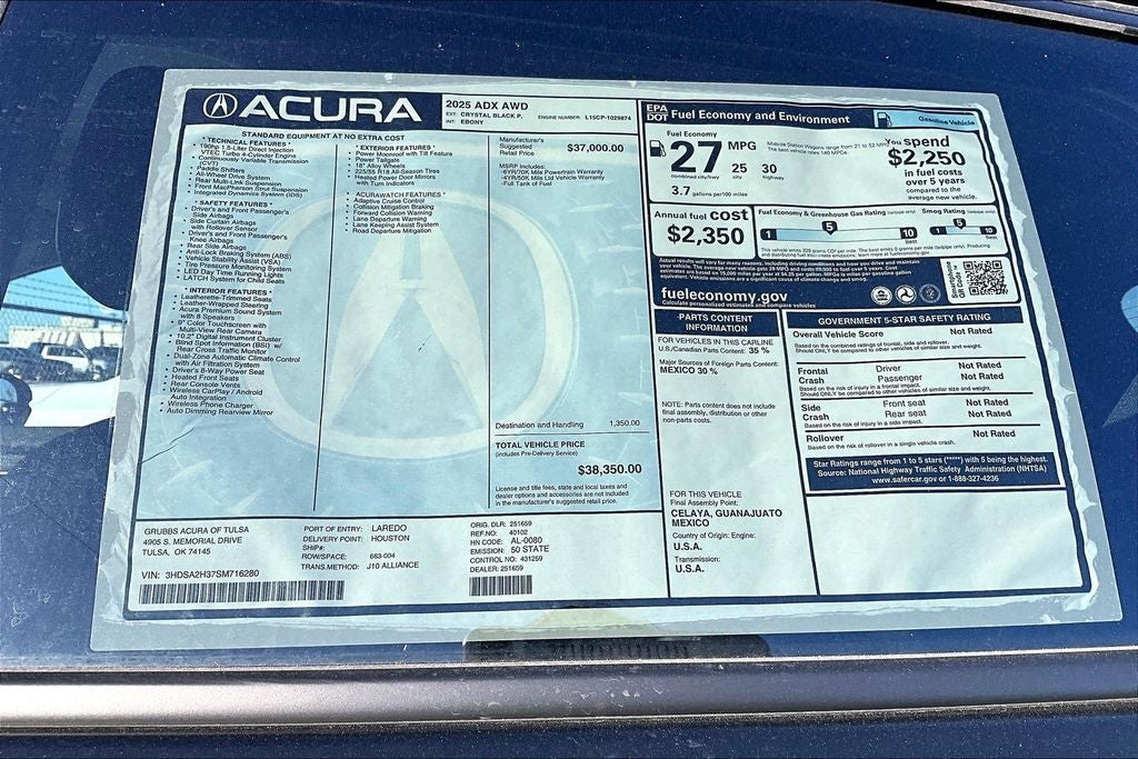 2025 Acura ADX Base