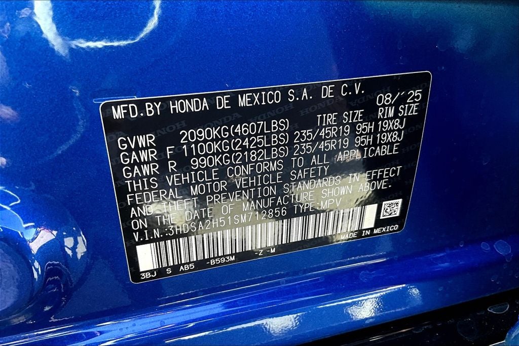 2025 Acura ADX A-Spec Package