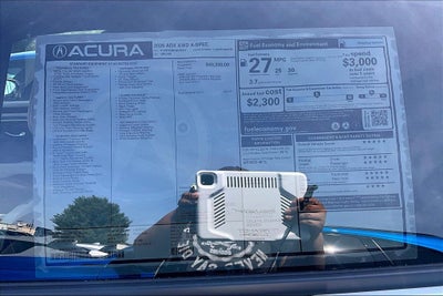 2026 Acura ADX A-Spec Package