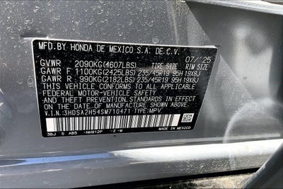 2025 Acura ADX A-Spec Package