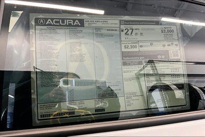 2026 Acura ADX A-Spec Package