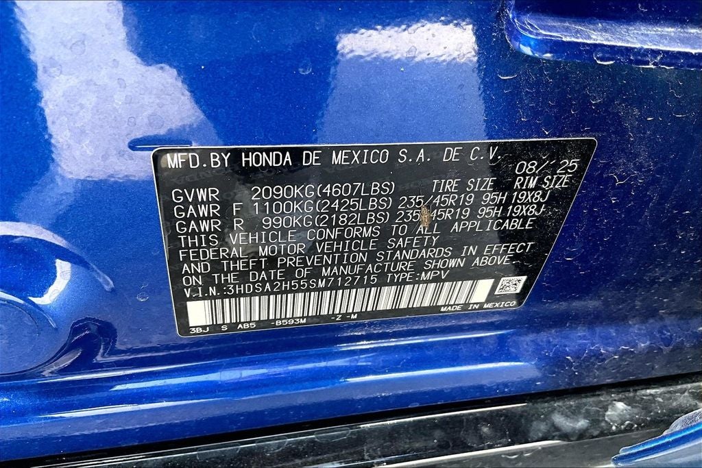 2025 Acura ADX A-Spec Package