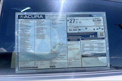 2026 Acura ADX A-Spec Package