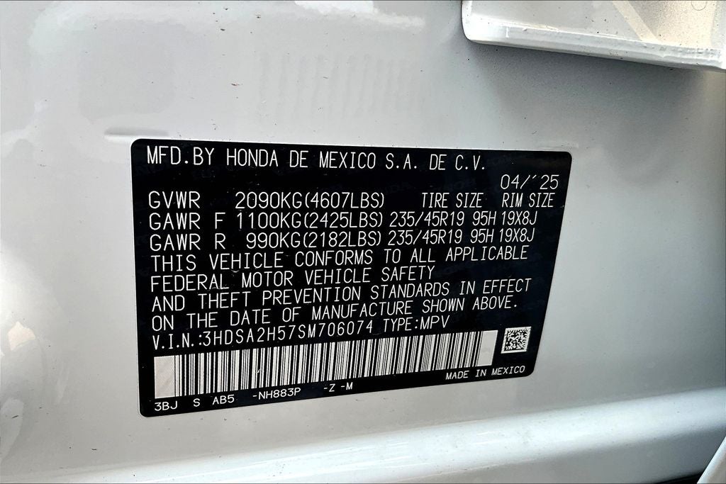 2025 Acura ADX A-Spec Package