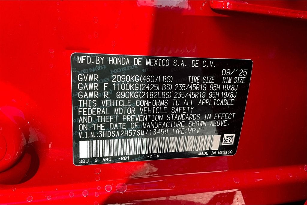 2025 Acura ADX A-Spec Package