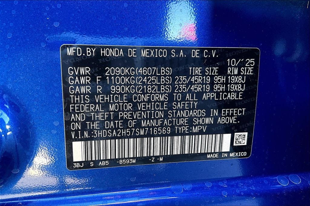 2025 Acura ADX A-Spec Package