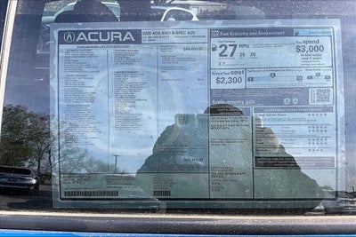 2026 Acura ADX A-Spec Advance Package