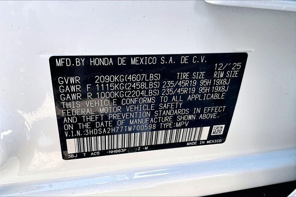 2026 Acura ADX A-Spec Advance Package