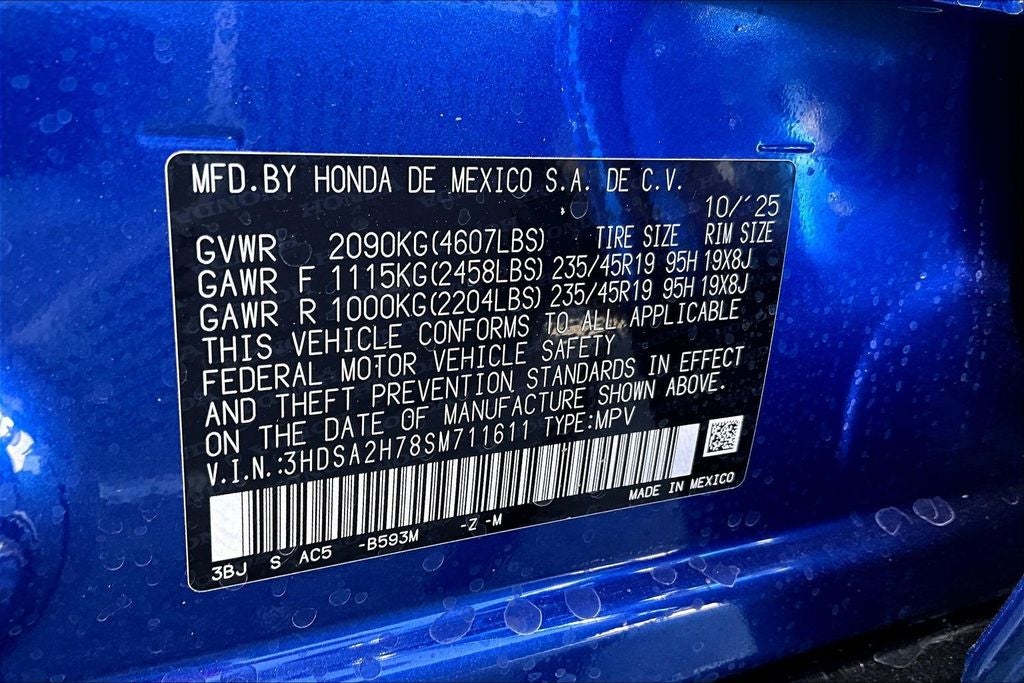 2025 Acura ADX A-Spec Advance Package