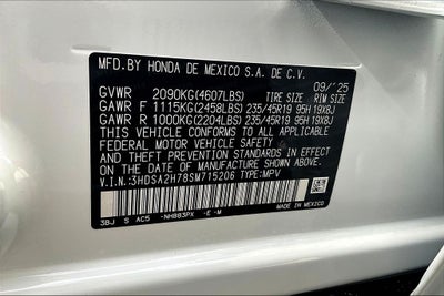 2025 Acura ADX A-Spec Advance Package