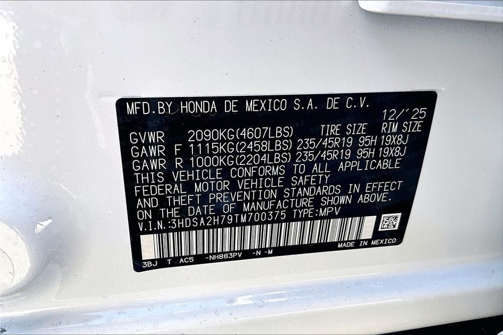 2026 Acura ADX A-Spec Advance Package