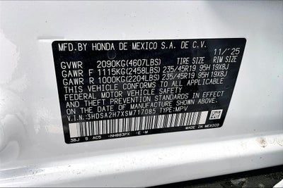 2025 Acura ADX A-Spec Advance Package
