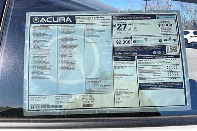 2026 Acura ADX A-Spec Advance Package
