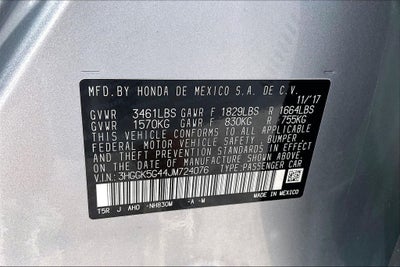 2018 Honda Fit LX