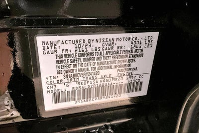 2024 Nissan Sentra SV