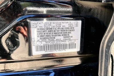 2020 Nissan Sentra SR