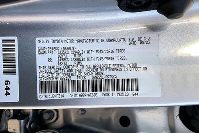 2023 Toyota Tacoma SR