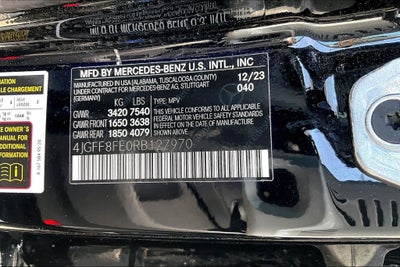 2024 Mercedes-Benz GLS GLS 580 4MATIC®