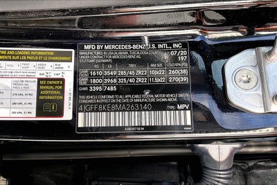 2021 Mercedes-Benz GLS GLS 63 AMG® 4MATIC®