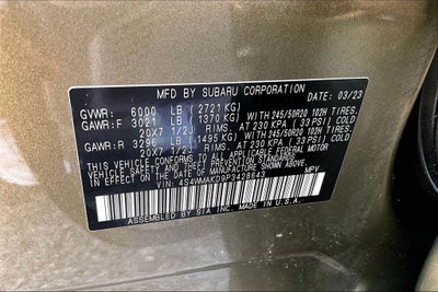 2023 Subaru Ascent Onyx Edition