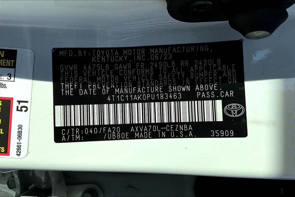 2023 Toyota Camry LE