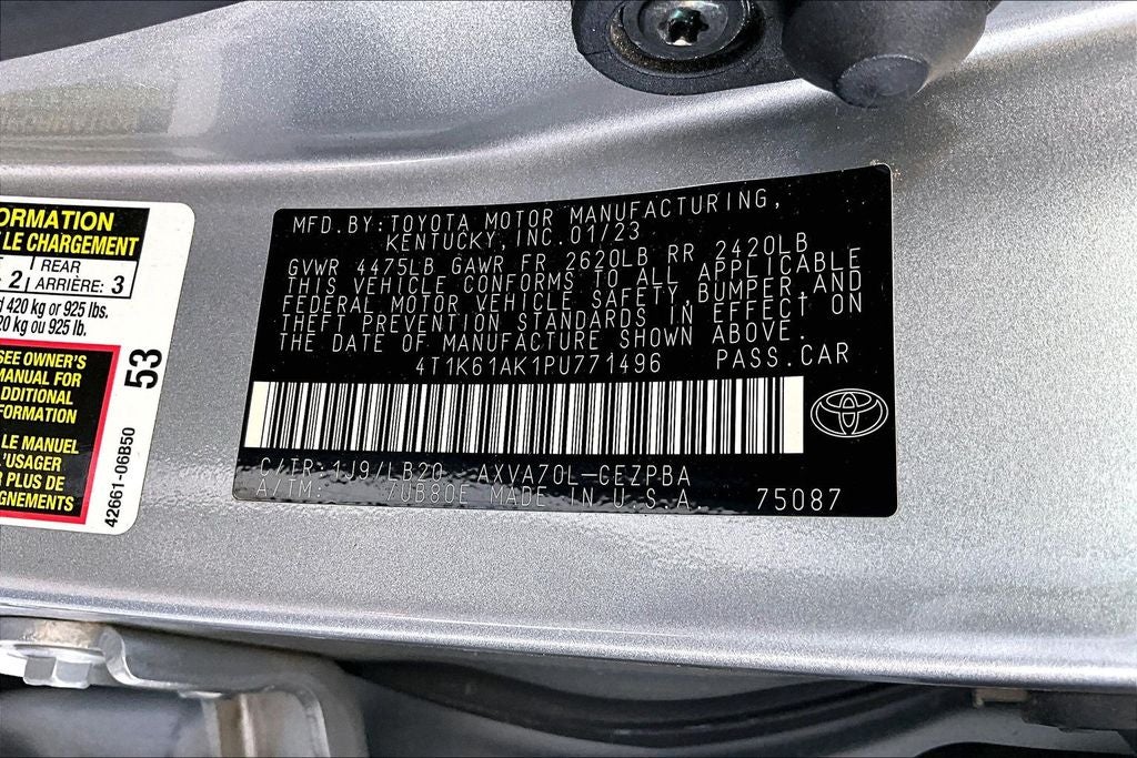 2023 Toyota Camry XSE