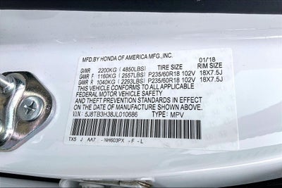 2018 Acura RDX FWD