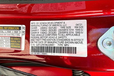 2021 Acura RDX Technology Package SH-AWD