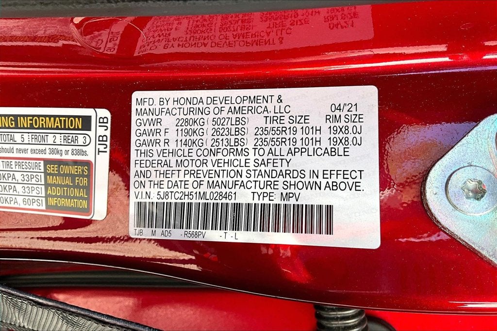 2021 Acura RDX Technology Package SH-AWD