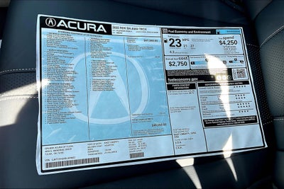 2025 Acura RDX Technology Package SH-AWD