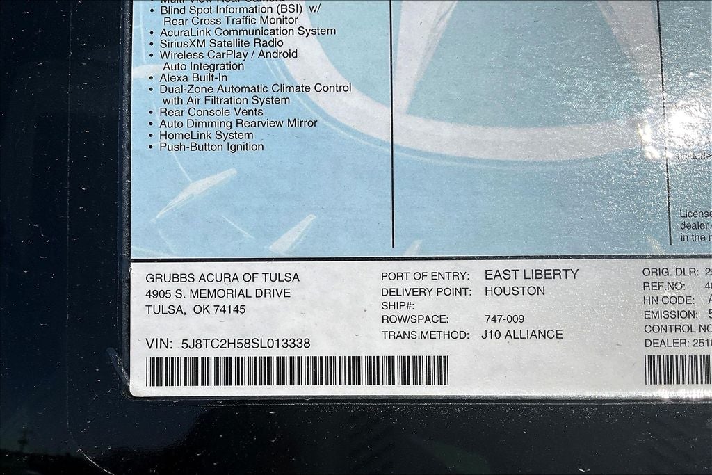 2025 Acura RDX Technology Package SH-AWD