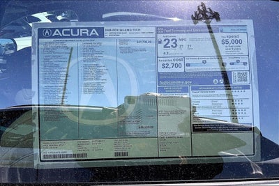 2026 Acura RDX Technology Package SH-AWD