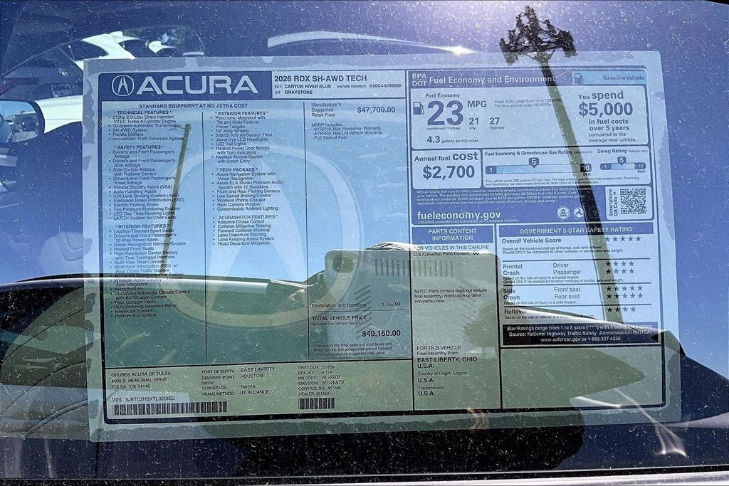 2026 Acura RDX Technology Package SH-AWD