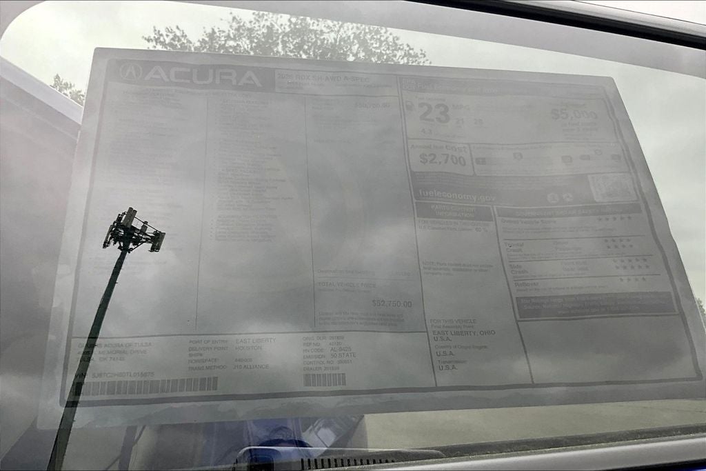 2026 Acura RDX A-Spec Package SH-AWD